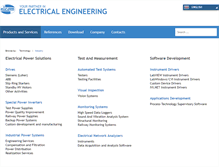 Tablet Screenshot of elcom.cz