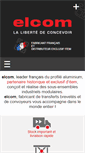 Mobile Screenshot of elcom.fr