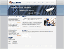 Tablet Screenshot of elcom.waw.pl